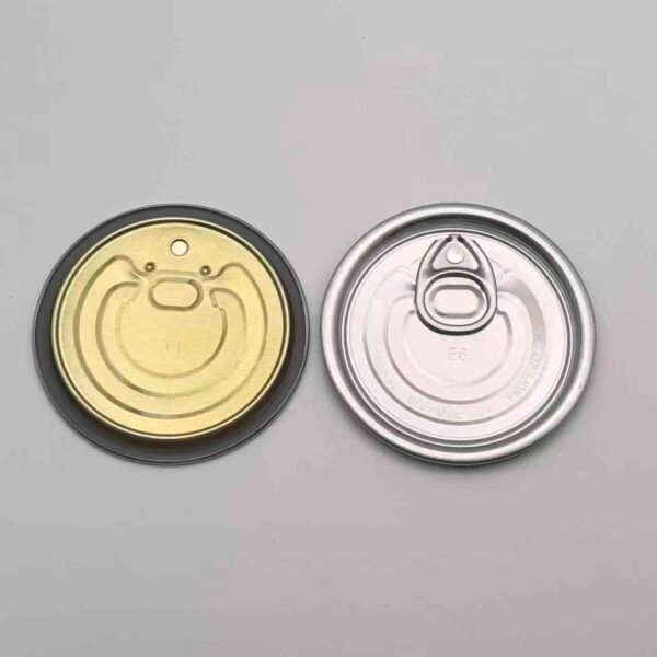 209-Aluminum-Easy-Open-End-Epoxy P02 209 Aluminum Easy Open End - Epoxy Phenolic Lacquer - 63mm Can Lids Can Cover