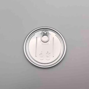 307 Aluminum Easy Open End - Epoxy Phenolic Lacquer - Gold Inside - 83mm02 307 Aluminum Easy Open End - Epoxy Phenolic Lacquer - Gold Inside - 83mm