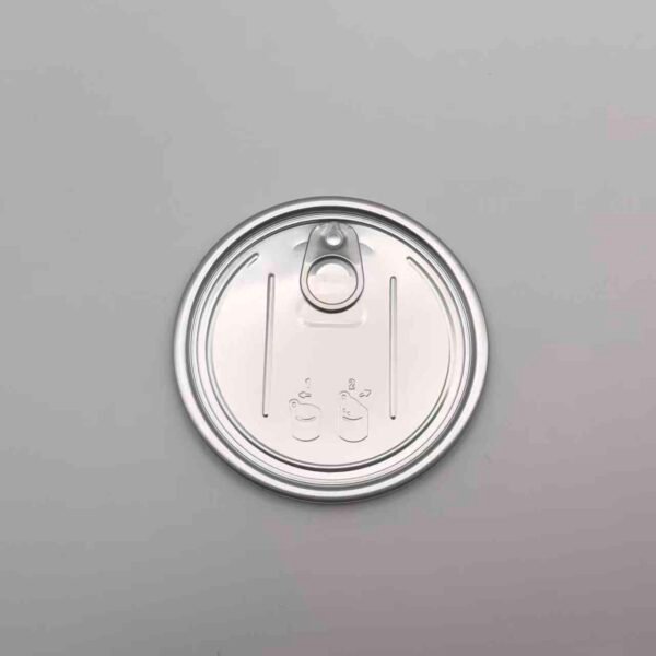 307 Aluminum Easy Open End - Epoxy Phenolic Lacquer - Gold Inside - 83mm02 307 Aluminum Easy Open End - Epoxy Phenolic Lacquer - Gold Inside - 83mm