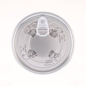 401 Tinplate Easy Open End - Epoxy Phenolic Lacquer - Clear Outside - 99mm Can Lids Can Cover
