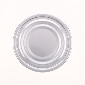 663f4c7f42d6c47590 300 Tinplate Bottom End with Reinforcing Rib - Epoxy Phenolic Lacquer - Clear Outside - 73mm Can Lids Can Cover