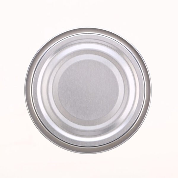 300 Tinplate Bottom End with Reinforcing Rib - Epoxy Phenolic Lacquer - Clear Outside - 73mm Can Lids Can Cover