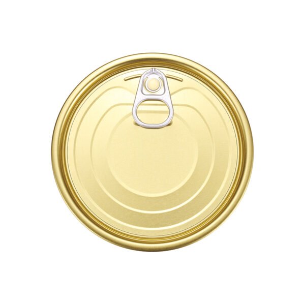 401 Tinplate Easy Open End - Epoxy Phenolic Lacquer - Gold Outside - 99mm Can Lids Can Cover