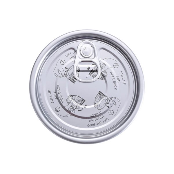 305 TFS Easy Open End - Epoxy Phenolic Lacquer - Clear Outside - 80mm