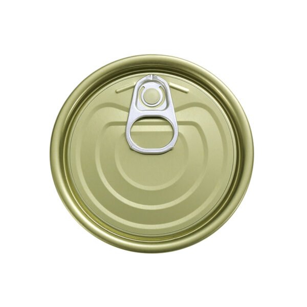 300 TFS Easy Open End - DR New Materials - White Porcelain - 73mm Can Lids Can Cover