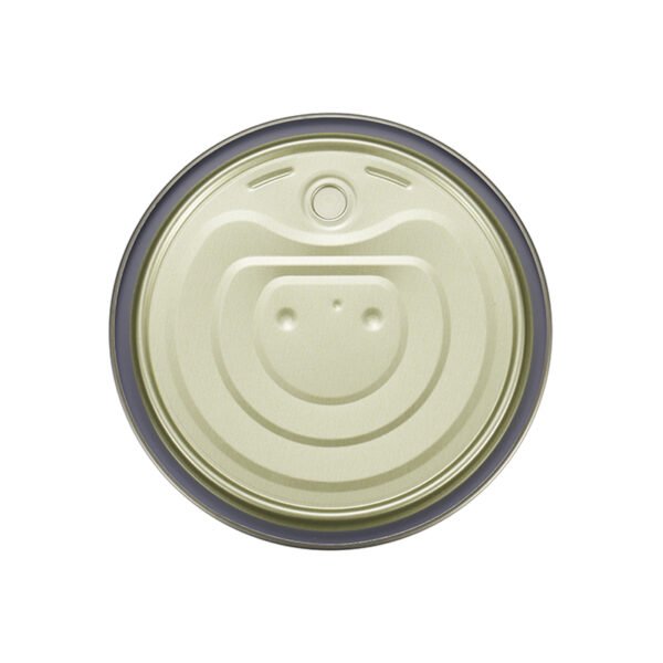 214 TFS Easy Open End - Epoxy Phenolic Lacquer - Gold Outside - 70mm Can Lids Can Cover