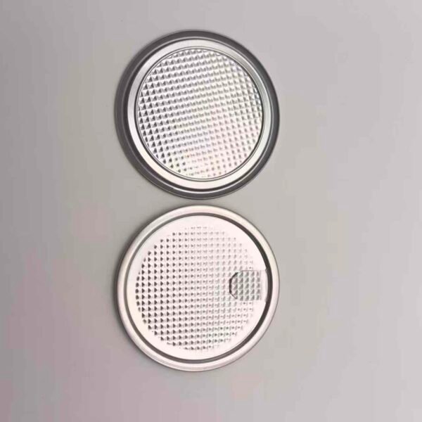 8034ef5f672662e308b2b944c03b6d4b 300 Aluminium Foil Easy Peel Off Lid - Epoxy Phenolic Lacquer -Clear Inside- 73mm