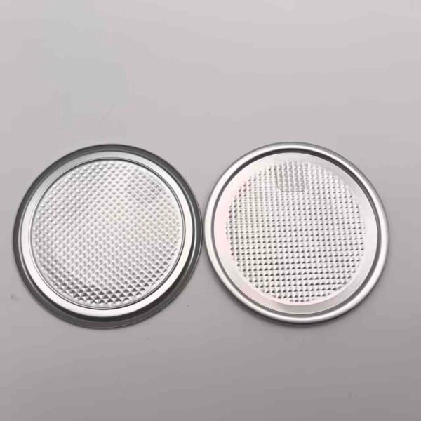 caac5bbb865ddf18b6e819fd507896cf 307 Aluminium Foil Easy Peel Off Lid - Epoxy Phenolic Lacquer -Clear Inside- 83mm