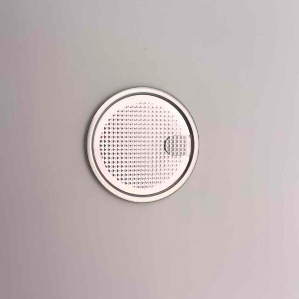 e054adf94503f96148e37c712154b101 300 Aluminium Foil Easy Peel Off Lid - Epoxy Phenolic Lacquer -Clear Inside- 73mm